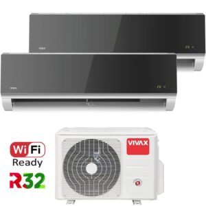 Aer conditionat Multisplit Vivax R-Design pentru 2 incaperi