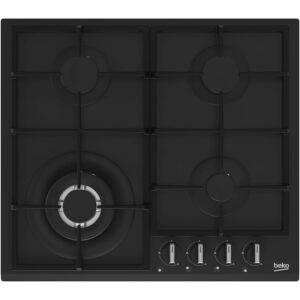 Plita incorporabila Beko HIYG64225SBO Gaz 4 arzatoare